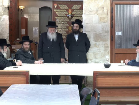 משנים קדמוניות • האד' מוויזניץ באזוכט ביי האד' מנדבורנא צפת אין סאמע ברען פון די קאראנע עפידעמיע | אייר תשפ"א