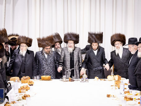 שמחת השבע ברכות בבית מאשאלו - סאטמאר - קאלוב אפגעראכטן אין מאשאלויער הויף