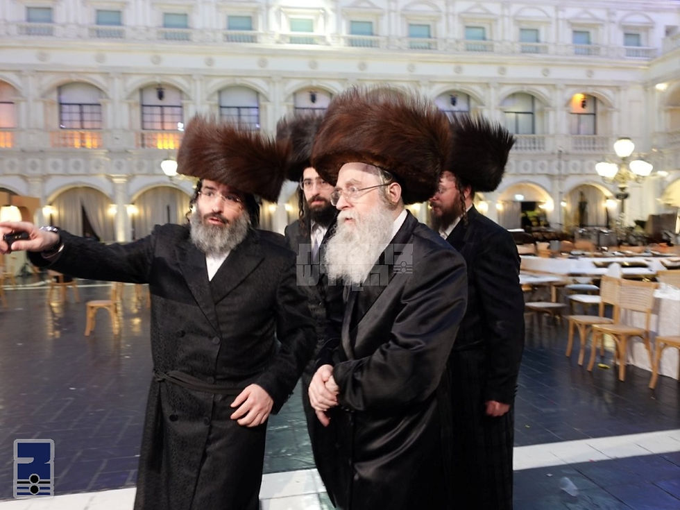 רייכע שבת "היכלא דמלכא" פאר נגידי בעלזא פון פריש באשטימט אויף דעם שב"ק אמור הבעל"ט; הכנות צוריק אין פולן שוואונג