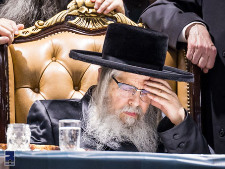 האד' מסאטמאר אריבער סוקסעספולע הארץ פראצעדור אין מאנהעטן