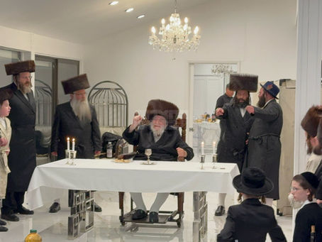 בנהירו דאנפין: האד' מוויזניץ רעכט אפ געהויבענעם יום טוב פורים אין לאס אנדזשעלעס