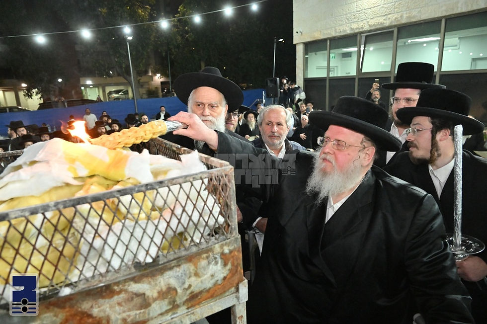 קרית ישמח משה: ל"ג בעומר בחצר הקודש סאסוב