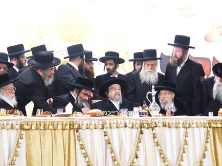 ווידיאו • פאר הדור הגה"צ רבי יעקב מאיר שעכטער שליט"א באשיינט ביים מעמד הודאה כ"א כסלו אין קהילת סאטמאר ירושלים