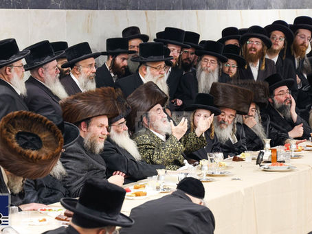 שמחת התנאים פון אייניקל ביי האד' מוויזניץ געפראוועט אין נייע "דיצה וחדוה" זאל אין קרית וויזניץ