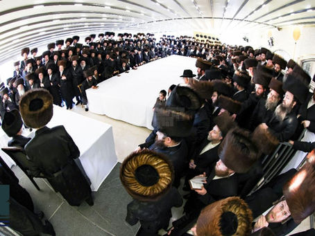 אומפארגעסליכע שבת פאראיבער אויף עדת חסידי באיאן פון אמעריקא ביי שבם מרומם בצל האד' מבאיאן אין נוף הגליל