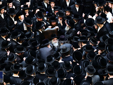 נקדמה פניו בתודה: תושבי קרית וויזניץ האבן מקבל פנים געווען כ"ק אדמו"ר מוויזניץ מאנסי שליט"א