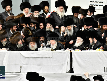 דִּבְרֵי הַפֻּרִים הָאֵלֶּה • משתה ביין ביי כ"ק אדמו"ר מגור שליט"א ביום הפורים