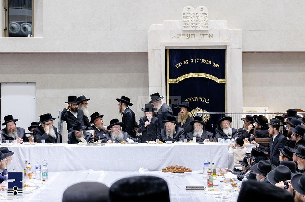 אנטווערפן: שמחת הבר מצוה פון נכד האד' מפשעווארסק משולב מיט יערליכע מעמד צאתכם לשלום