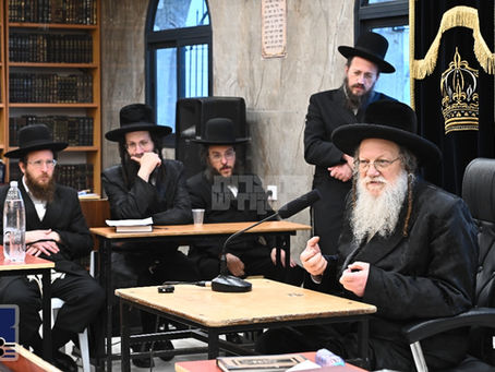 בני ברק: מעמד פתיחת הזמן אין ישיבה גדולה מודזיץ
