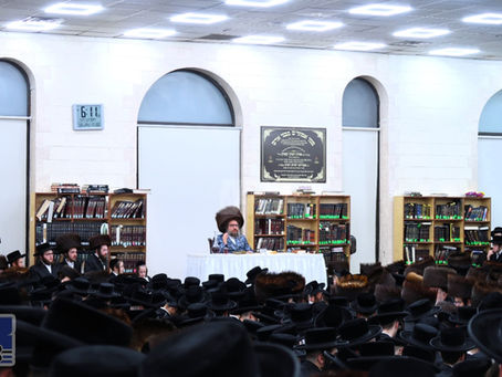 הגה"צ אבד"ק סאטמאר וויליאמסבורג שליט"א פראוועט שב"ק פ' וארא אין ישיבה גדולה ד'סאטמאר אין קרית יואל