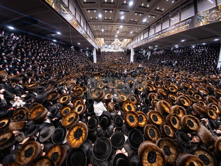 ווידיאו • חגיגת הכנסת ספר תורה דורך האד' מסאטמאר ביום ל"ג בעומר