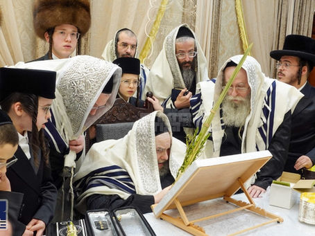 ברייטע דעקונג פון יום טוב סוכות בצל כ"ק אדמו"ר מבעלזא שליט"א