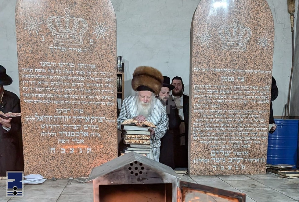 ווידיאו • האד' מתורת חכם ביים ציון פון הרה"ק רבי אייזיקל מקאמארנא זי"ע בעצם יומא דהילולא