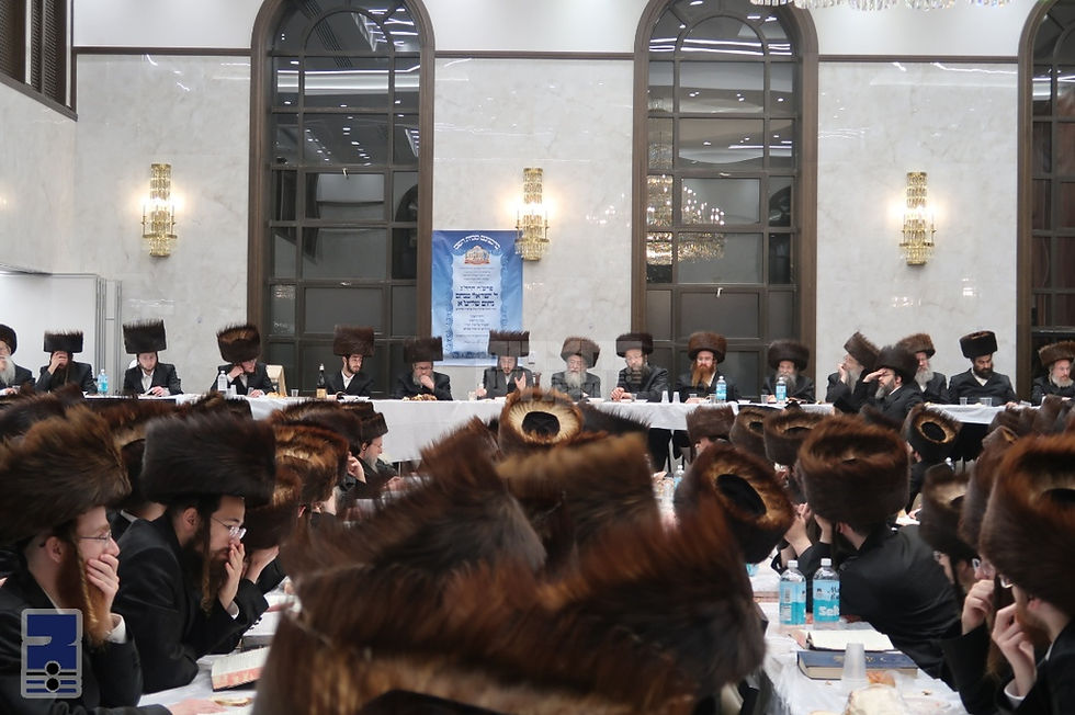 הרב ישראל מנחם נחום רוקח שליט"א נכד האד' מבעלזא באזוכט בקרב חסידי בעלזא אין מאנסי