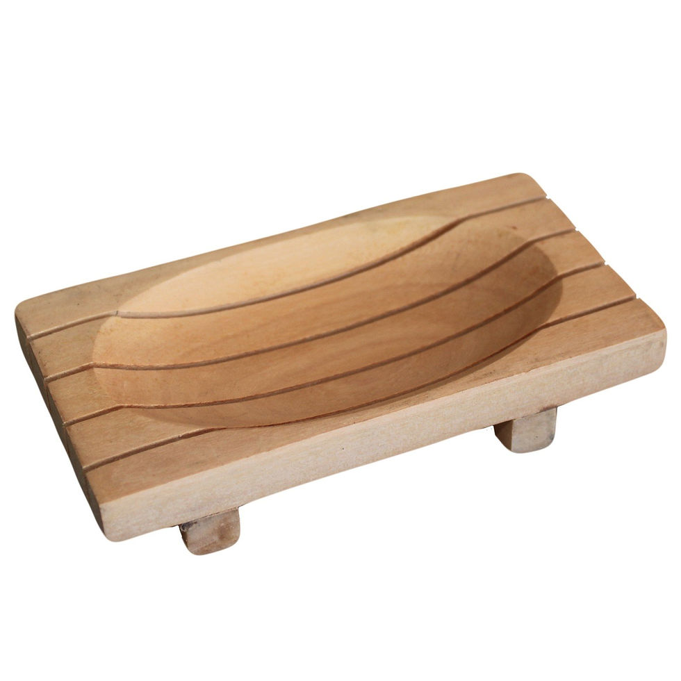 soap stand grid drainer wood