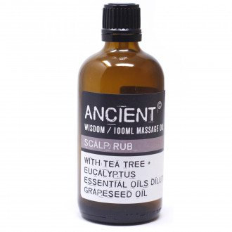 massage scalp oil rub