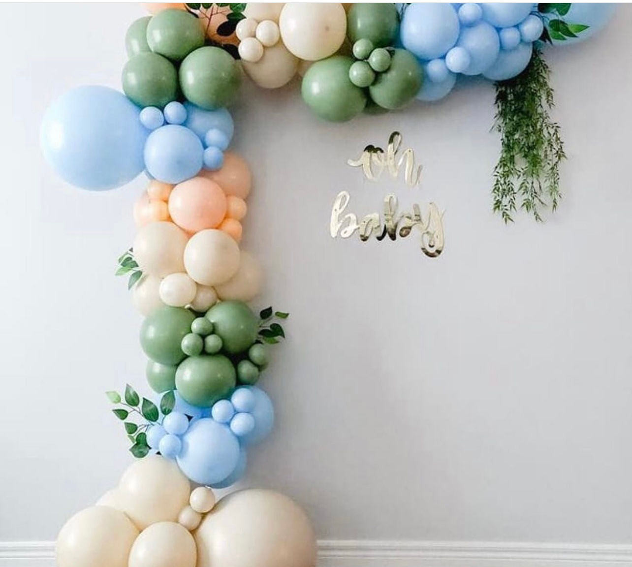 Oh Baby Balloon Arch