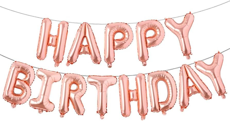 Thumbnail: Happy Birthday foil banner 14"