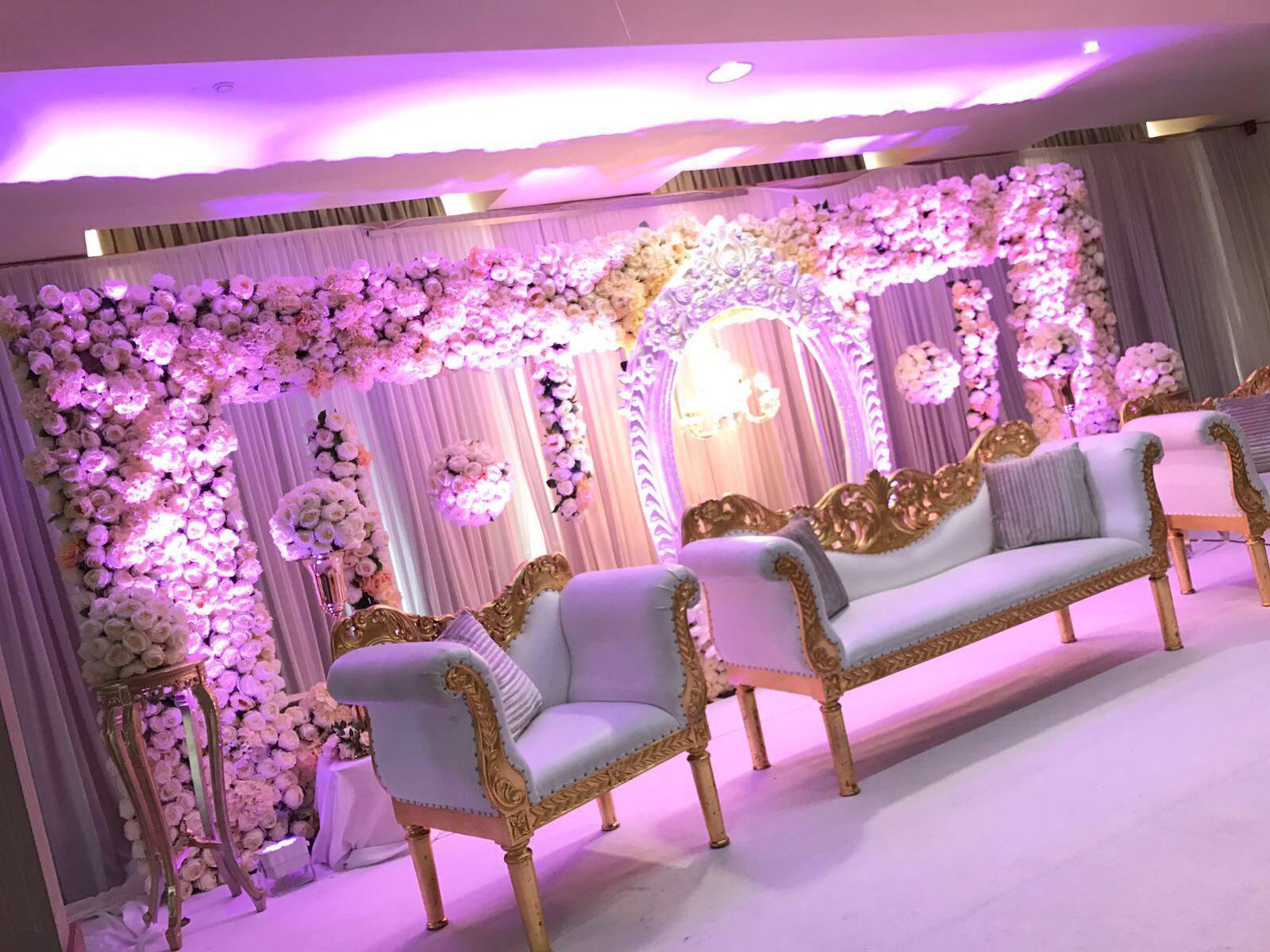 Asian Wedding Stage Mehndi Decor Theme Marquee Desserts Birmingham
