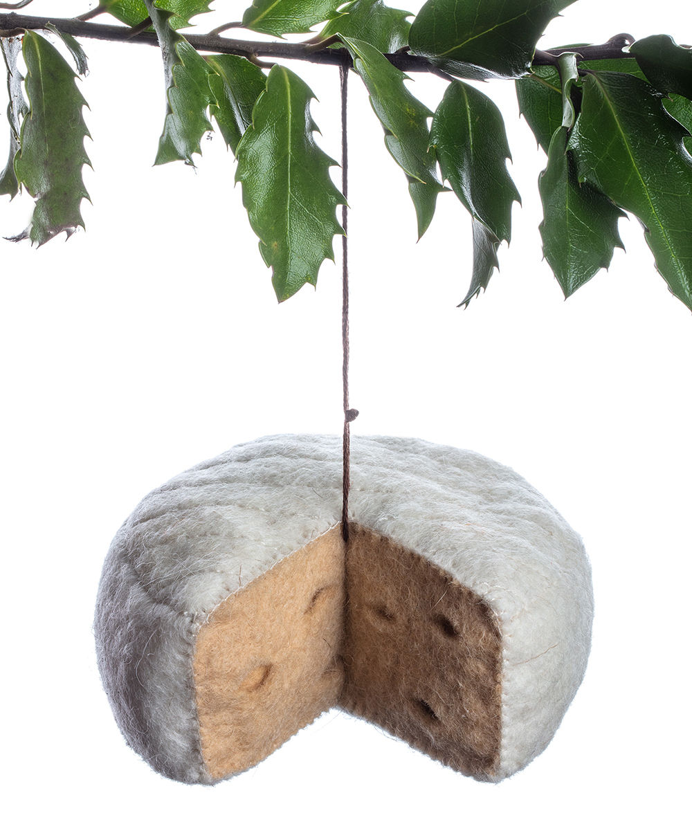 Brie Cheese Ornament