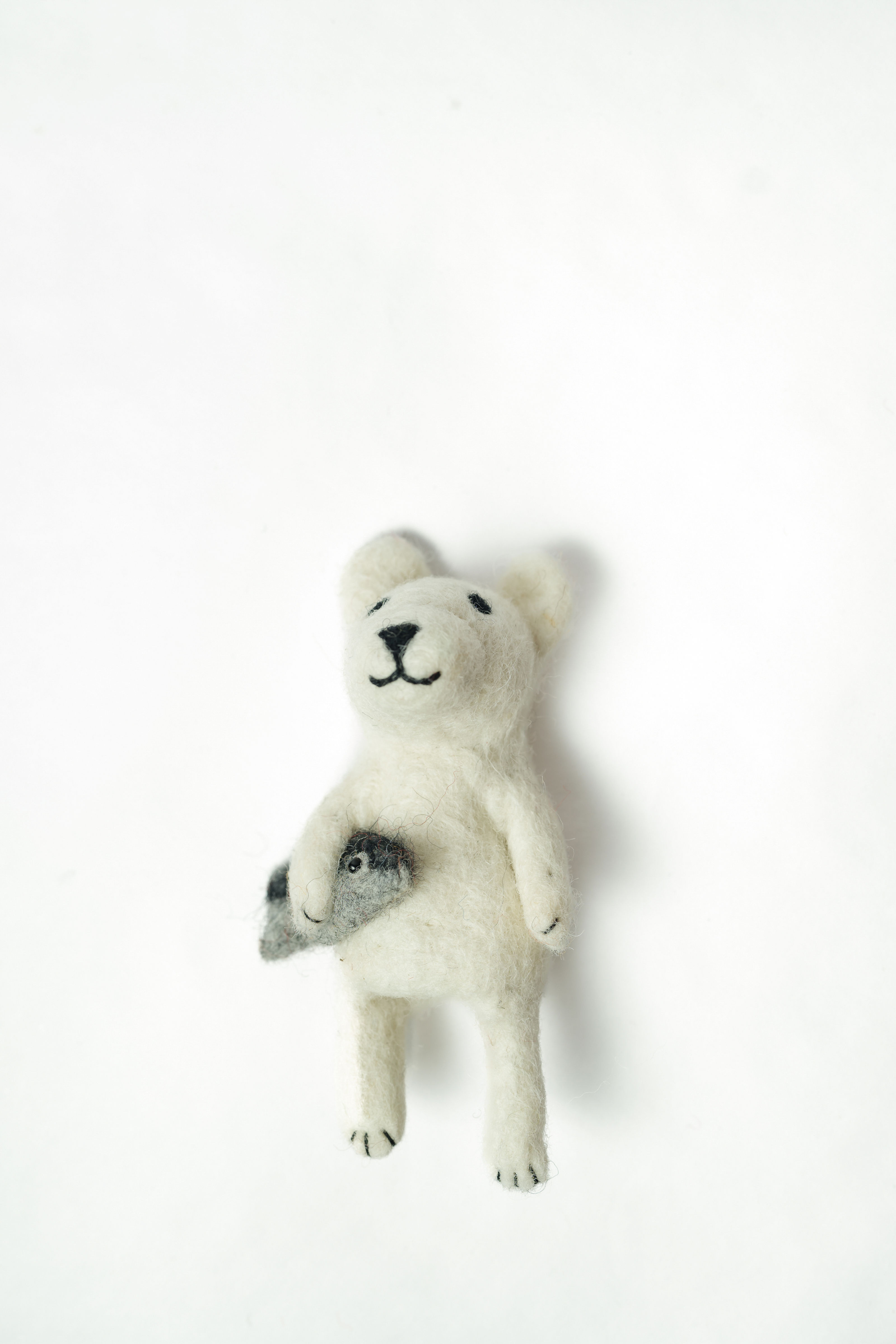Polar Bear Finger Puppet
