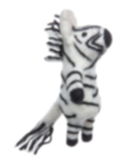 Zebra Finger Puppet