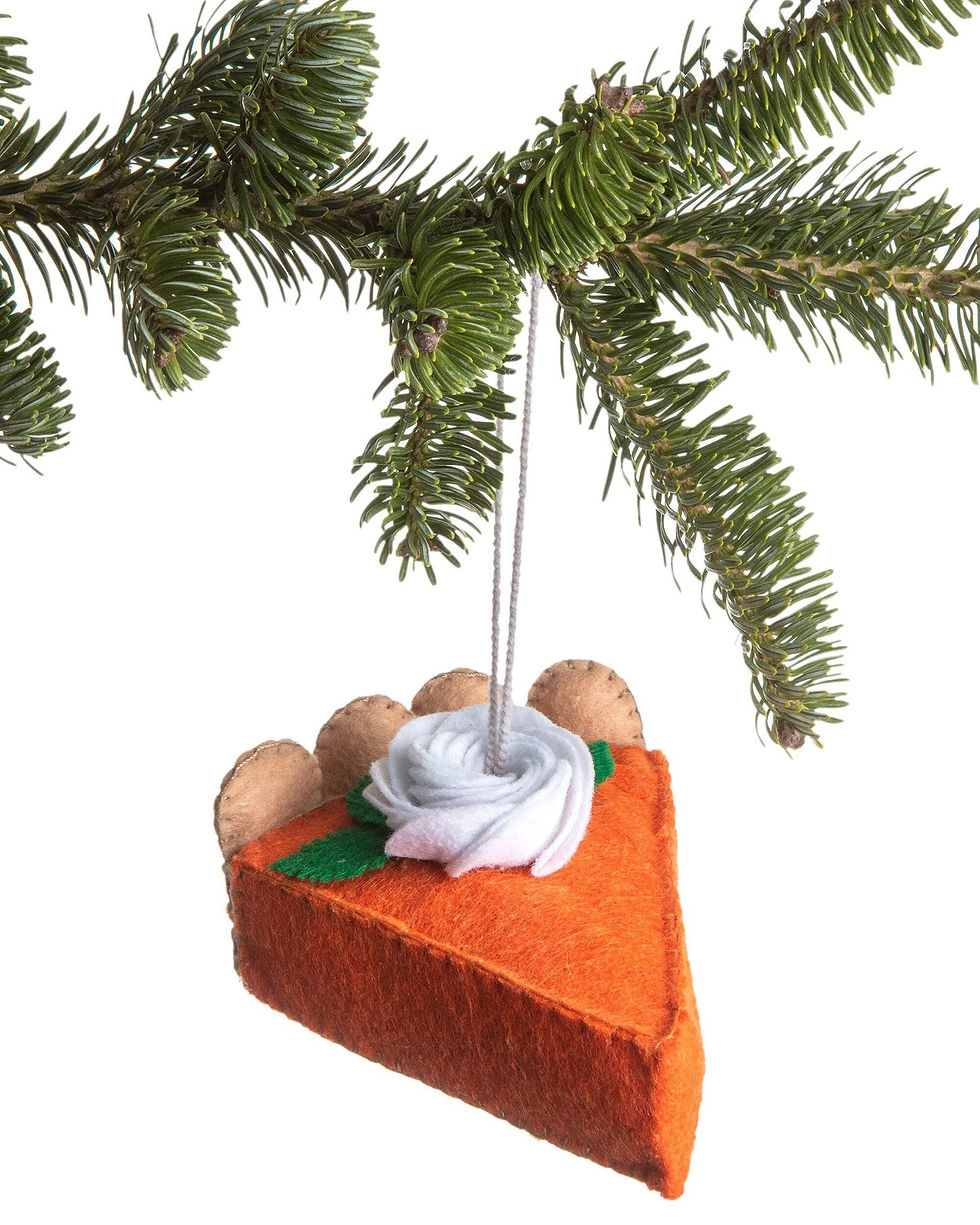 Pumpkin Pie Ornament