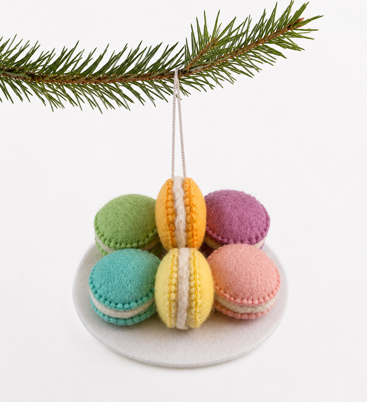 Macaron Plate Ornament