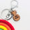 サムネイル： Rainbow keychain with 2025 KOA wood charm