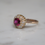 Thumbnail: Victorian Ruby and Old Cut Diamond Ring