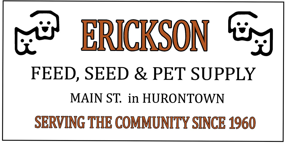 Erickson Feed, Seed, and Pet Supply Logo