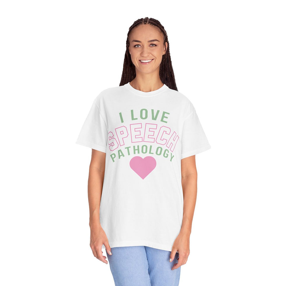 Thumbnail: I LOVE SPEECH PATHOLOGY SHIRT