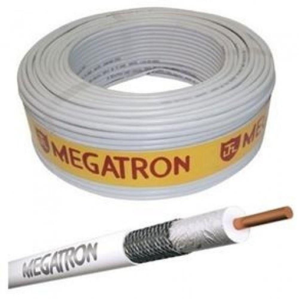 Cabo coaxial RG 06 67% Megatron