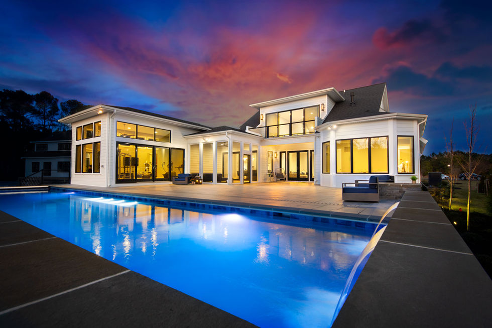 Paquin Design Build New Custom Home In St. Michaels, MD. 