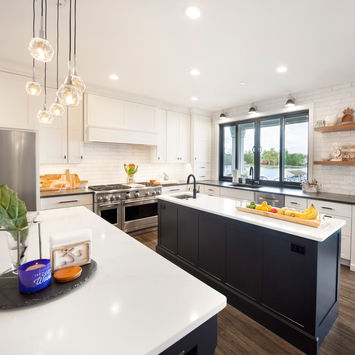 New kitchen design with dual islands in Arnold, MD