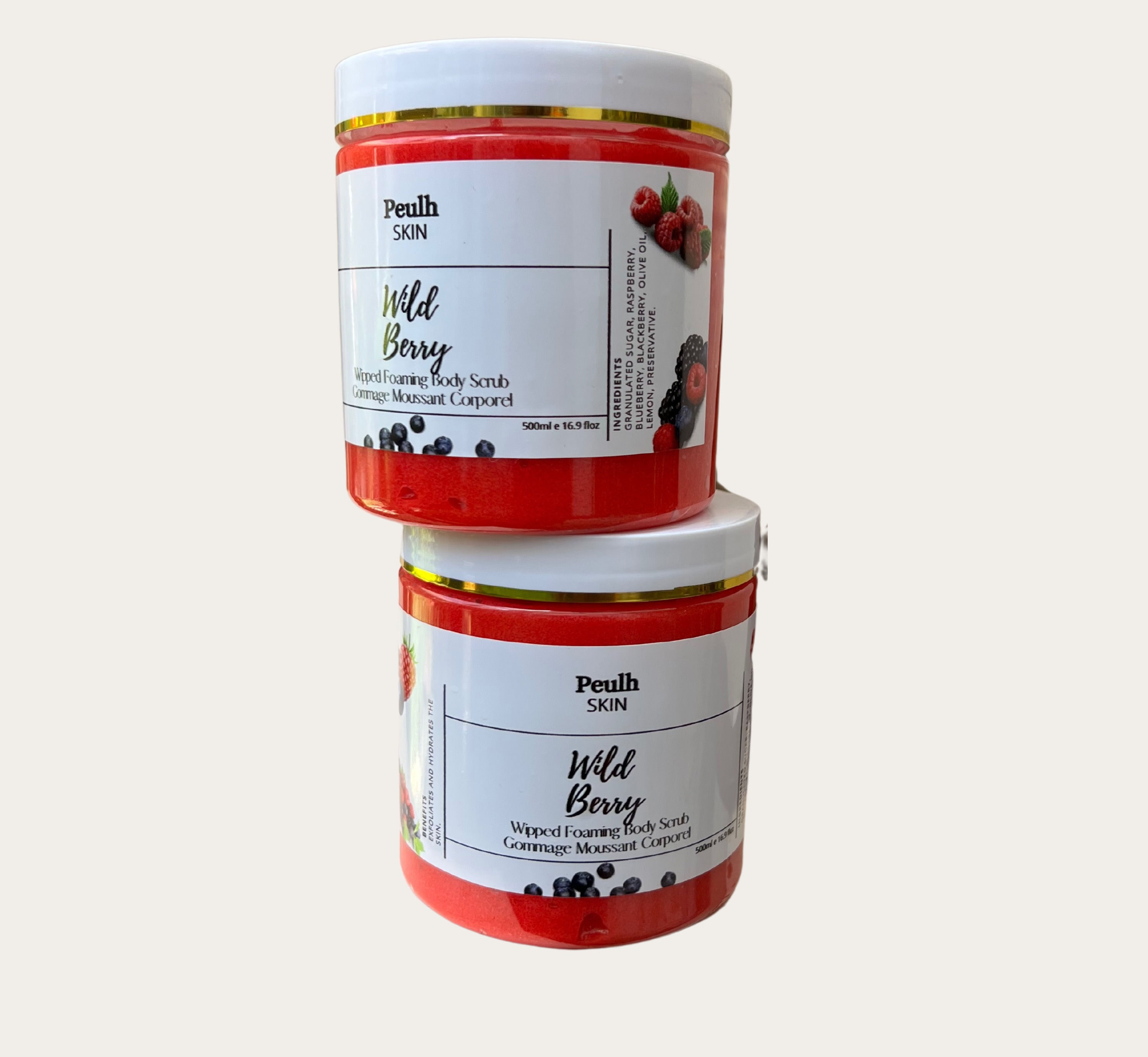 WILD BERRY GOMMAGE CORPS