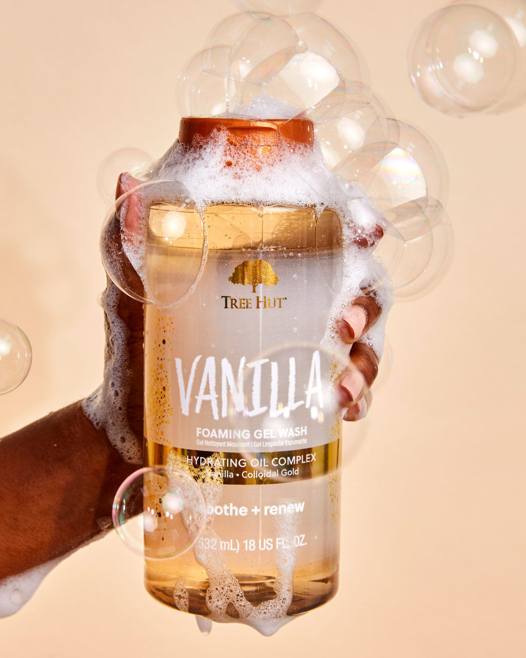 Tree Hut – Vanilla Foaming Gel Wash