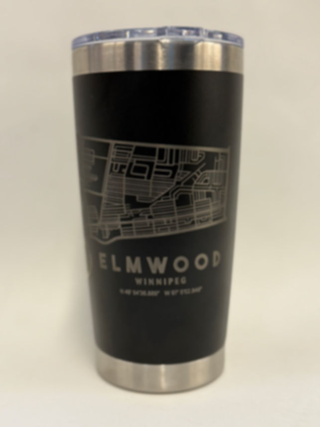 Elmwood Map Tumbler