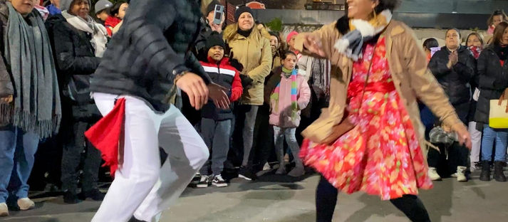 Venezolanos bailaron a San Juan en Buenos Aires “Hasta que el cuerpo aguante”