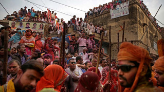 Lathmar Holi in Barsana