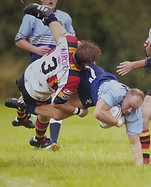 Rich Draper with Coventry Bears Rugby League