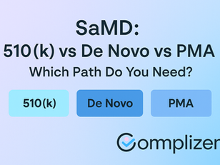 Which FDA Pathway for SaMD? 510(k), De Novo, or PMA (2025)