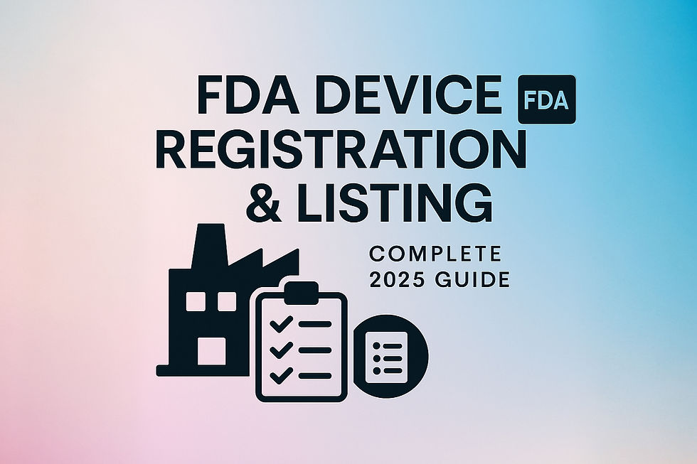 What Is FDA Device Registration and Listing? Complete 2025 Guide
