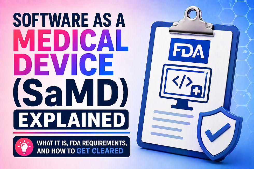 Software as a Medical Device (SaMD) Explained: What It Is, FDA Requirements, and How to Get Cleared