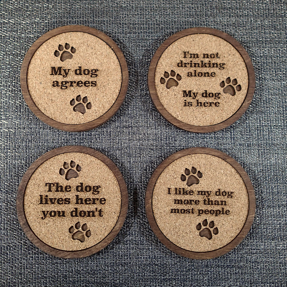 Thumbnail: Coasters, Dog Sayings