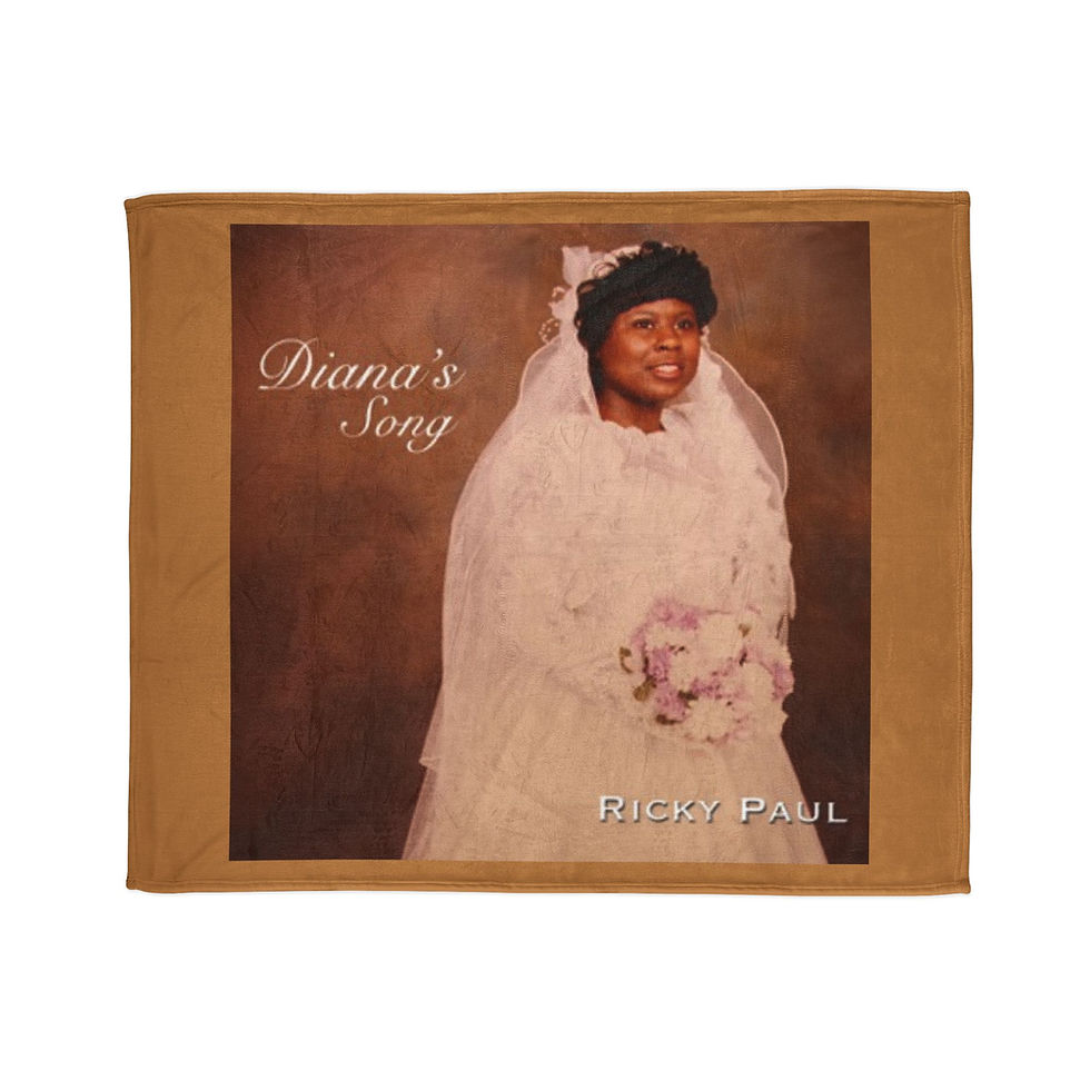Thumbnail: Diana's Song album cover, woman wearing white dress, holding flowers, smiling.