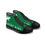 Thumbnail: COUNTRY GIRL HIGH TOP SNEAKERS (Green & White)