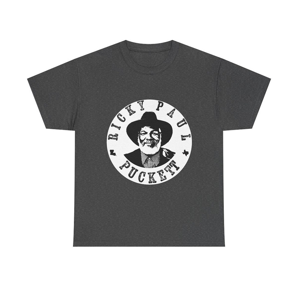 Thumbnail: Dark grey t-shirt with Mickey Gilley portrait, 