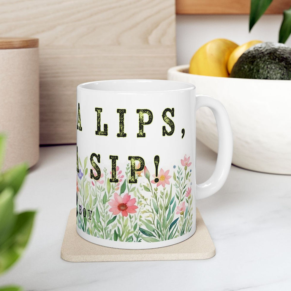 Thumbnail: FLORAL RPP Ceramic Mug, (11oz, 15oz)
