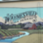 WSJ gift shop mural.